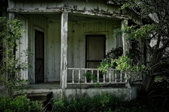 Abandoned Front Porch
