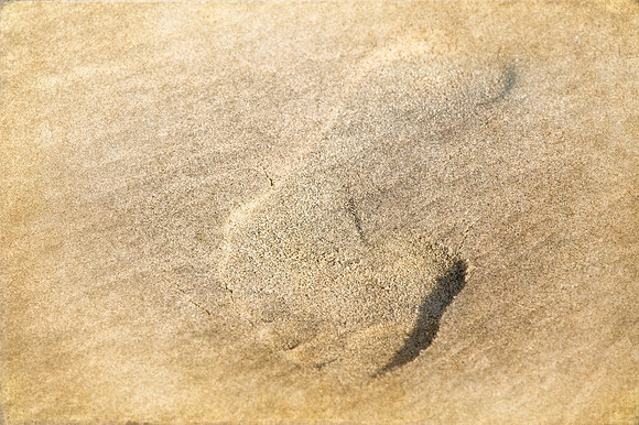 Footprint in the Sand