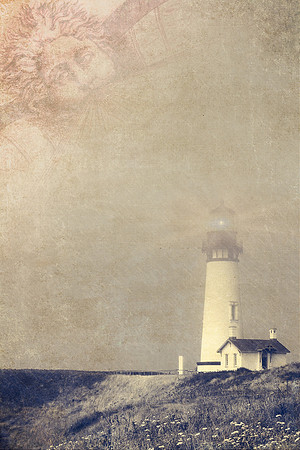 Yaquina Head Lighthouse and Cherub