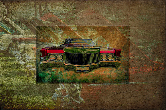 Candy Apple Red Cadillac Eldorado