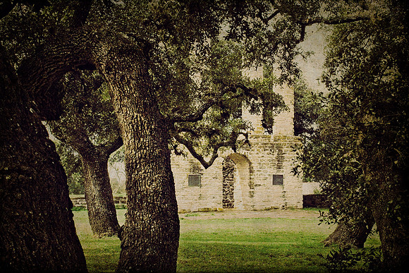 Old Baylor College Entryway