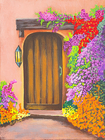Flowery Welcome